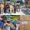 a group of pictures of people grilling outside at Shoal Creek